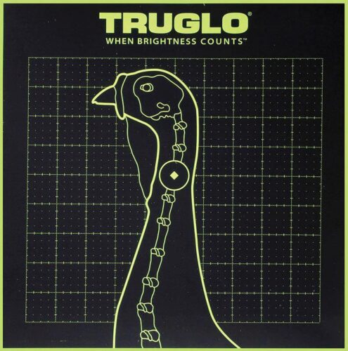 TruGlo TG12A6 Tru-See Turkey Target Black/Green Self-Adhesive Hea