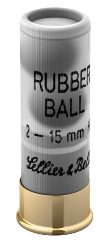 Sellier & Bellot SB12RBB Shotgun  12 Gauge 2.75 2 Rubber Spherica