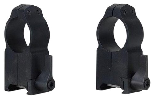 Warne 204LM Vertical Rings Maxima Matte Black 1 Ultra High Quick