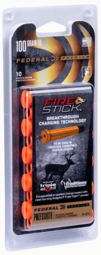 Federal PMZFS80T8 Premium Fire Stick Muzzleloader 50 Cal Caliber