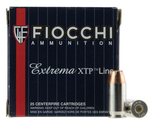 Fiocchi 45XTP25 Hyperformance  45 ACP 230 gr Hornady XTP Hollow P
