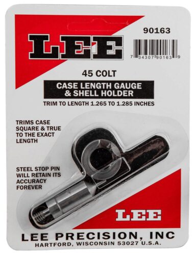 Lee Precision 90163 Case Length Gauge  45 Colt (LC) Steel Works W