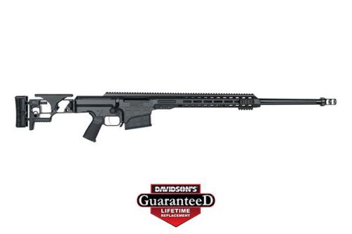 Barrett 18493 MRAD  308 Win 17 10+1 Black Cerakote Black Folding