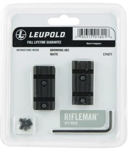 Leupold 174377 Rifleman  Matte Black Browning AB3