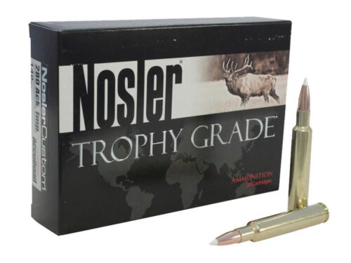 Nosler 60110 Trophy Grade Long-Range 26 Nosler 129 gr Nosler Spit