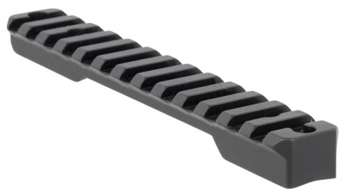 Talley PSM258779 Fierce Rivalry Picatinny Rail  Black Anodized Sh