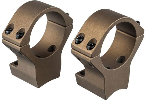 Talley HC750735 Browning X-Bolt Scope Mount/Ring Combo Burnt Bron