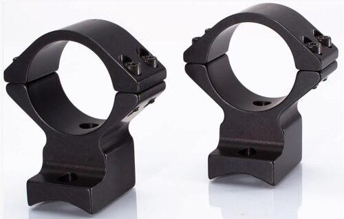 Talley 740706 Weatherby Mark V Scope Mount/Ring Combo Black Anodi