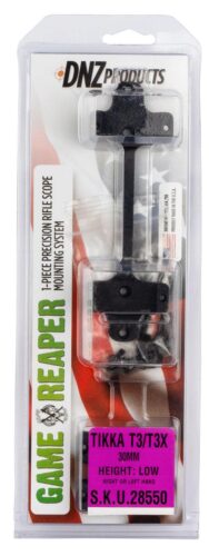 DNZ 28550 Game Reaper-Tikka Scope Mount/Ring Combo Matte Black 30