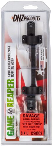 DNZ 12200OS Game Reaper-Savage Scope Mount/Ring Combo Matte Black