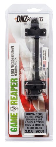 DNZ 26300 Game Reaper-Howa Scope Mount/Ring Combo Matte Black 30m