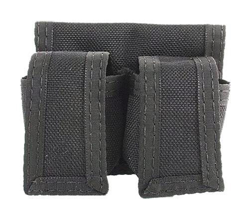 HKS 203PLBN SpeedLoader Case  Double Black Large Hytrel Belt Loop