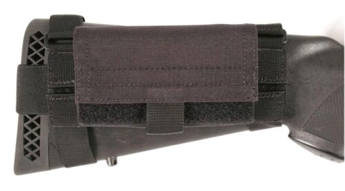 Blackhawk 52BS02BK Buttstock Shell Pouch  5 Shell Capacity Black