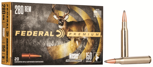 VITAL-SHOK AMMO 280 REMINGTON 150GR NOSLER PARTITION