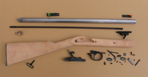 Traditions KRC53008 Deerhunter  50 Cal Percussion 24 Natural Stai