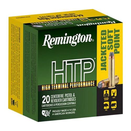 Remington Ammunition 23002 HTP  44 Rem Mag 240 gr Jacketed Soft P