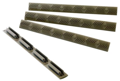 Ergo 4332OD WedgeLok Slot Cover  OD Green Rubber, 7 Slot Low Prof