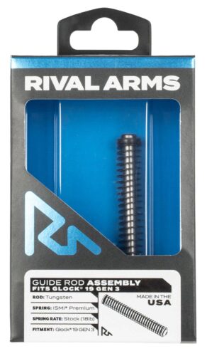 Rival Arms RA50G201T Guide Rod Assembly  Tungsten for Glock 19 Ge