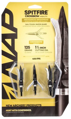NAP NAP60697 Spitfire  Broadhead 125 GR/ 3 Pack