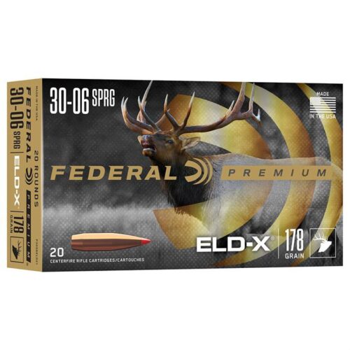 Federal P3006ELDX1 Premium ELD-X 30-06 Springfield 175 gr Extreme