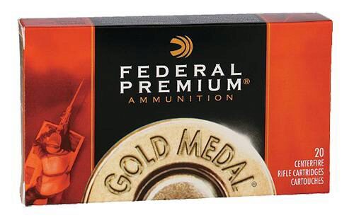 Federal GM3006M Premium Gold Medal 30-06 Springfield 168 gr Sierr