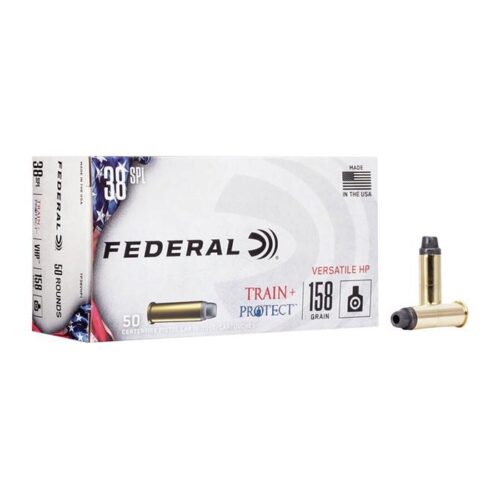 Federal TP38VHP1 Train + Protect  38 Special 158 gr Versatile Hol