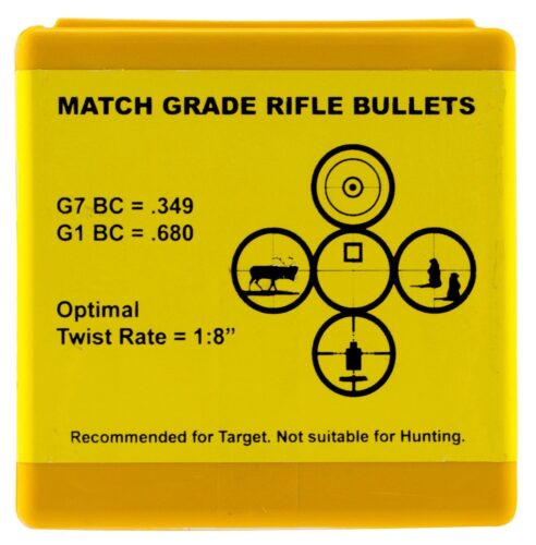 Berger Bullets 28407 Hybrid Target Match Grade 7mm .284 180 gr Hy