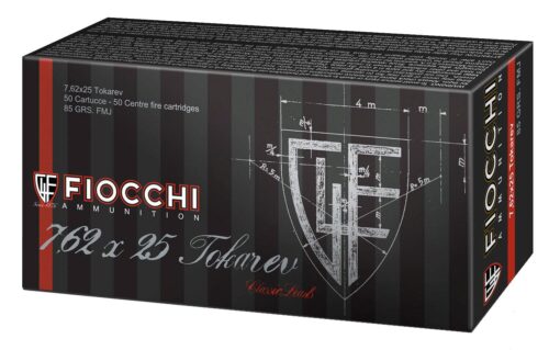 Fiocchi 762TOK Heritage  7.62x25mm Tokarev 88 gr Full Metal Jacke