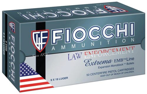 Fiocchi 9X18 Heritage  9x18mm Ultra 100 gr Full Metal Jacket Trun