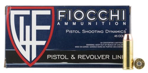 Fiocchi 45LCCMJ Range Dynamics  45 Colt 225 gr Complete Metal Jac