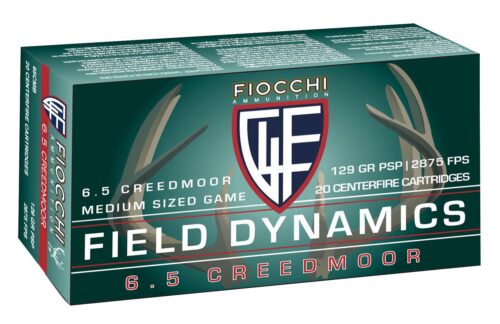Fiocchi 65CMB Field Dynamics  6.5 Creedmoor 129 gr Pointed Soft P