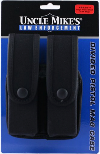 UM LE PISTOL MAG CASE DBL LRG
