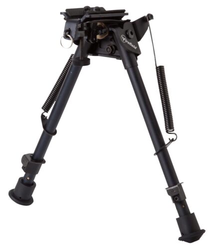 Firefield FF34024 Compact  Bipod 9-14 Black Aluminum Swivel Stud