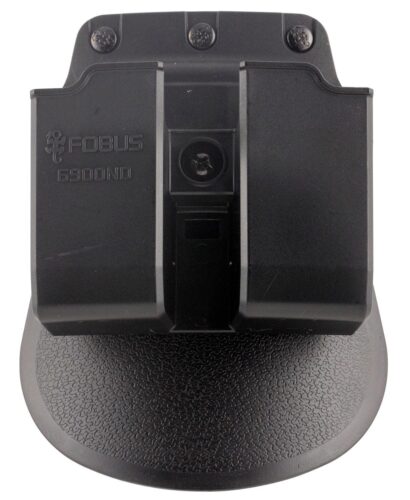 Fobus 6900NDP Double Mag Pouch  Black Polymer Paddle Compatible w
