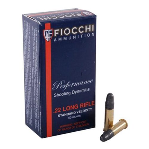 Fiocchi 22FLRN Field Dynamics High Velocity 22 LR 40 gr Lead Roun