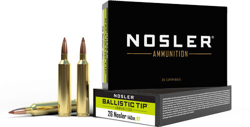 Nosler Ammo BT-26 Nosler 140gr BT (20ct)