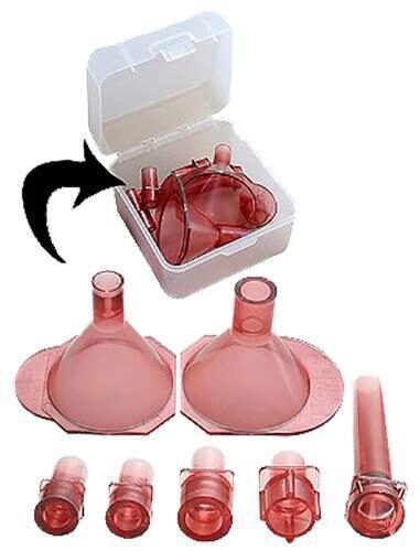 MTM Case-Gard AF7 Universal Powder Funnel Kit  Red Multi-Caliber