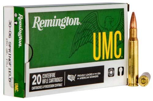 Remington Ammunition 23699 UMC  30-06 Springfield 150 gr Full Met