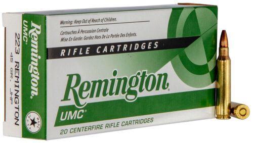 Remington Ammunition 23748 UMC  223 Rem 45 gr Jacket Hollow Point