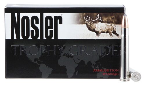 Nosler 40606 Trophy Grade Safari  375 H&H Mag 300 gr Nosler Spitz