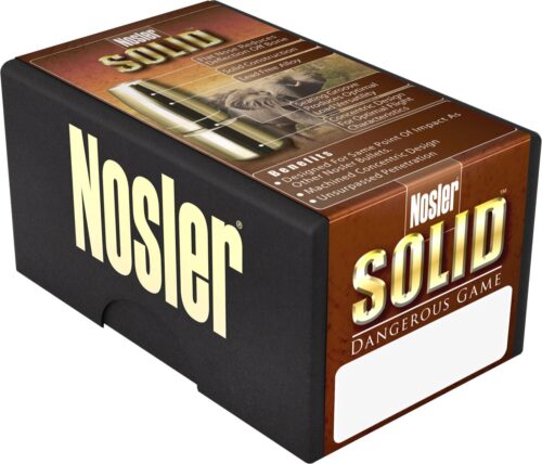 Nosler 40630 Trophy Grade Safari  458 Lott 500 gr Nosler Solid Fl