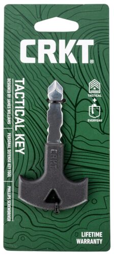 CRKT 9705 Williams Defense Key Matte Black 3CR13 Steel Includes P