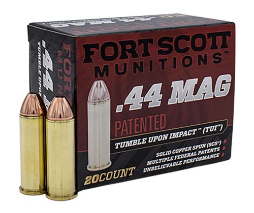Fort Scott Munitions 44MAG200SCV Tumble Upon Impact (TUI)  44 Rem