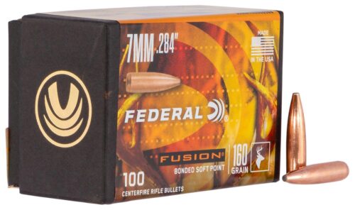 Federal FB284F3 Fusion Component  7mm .284 160 gr Fusion Soft Poi