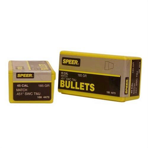Speer Bullet .45 .451 185GR SWC TMJ Match