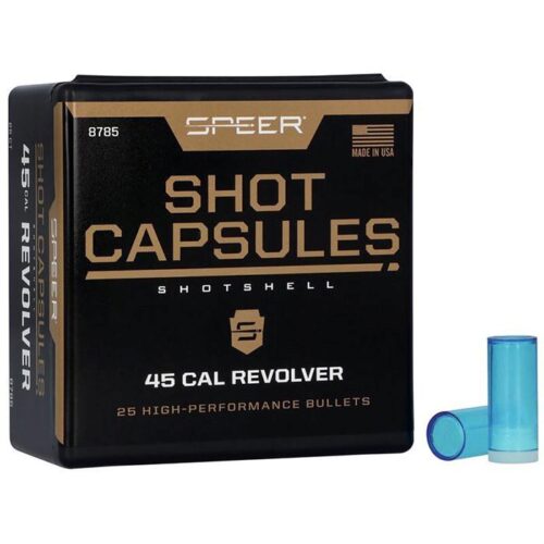 Speer Bullet 45 Empty Shotshell Capsules 25/Bx