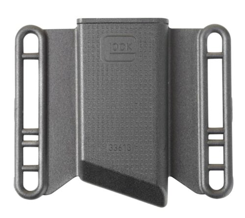 Glock MP033613 Mag Pouch  OWB Black Polymer, Belt Slide Mount Up