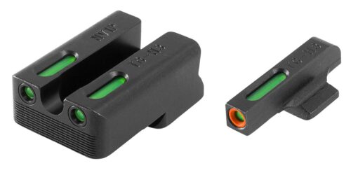 TruGlo TG13NV2PC TFX Pro  Black | Green Tritium & Fiber Optic Ora