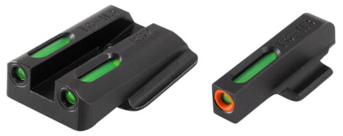 TruGlo TG13RS2PC TFX Pro  Black | Green Tritium & Fiber Optic Ora