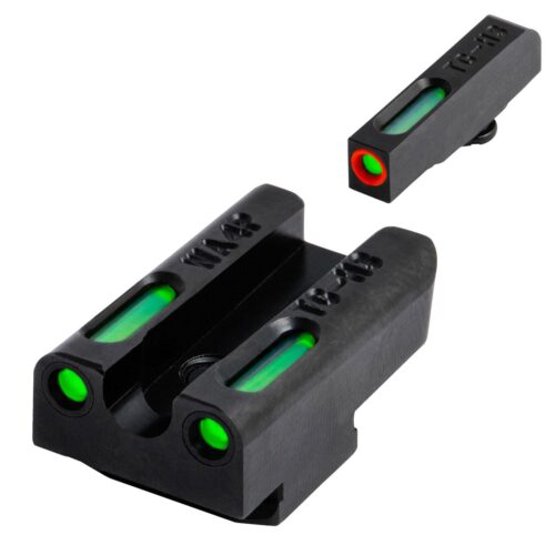 TruGlo TG13WA4PC TFX Pro  Black | Green Tritium & Fiber Optic Ora